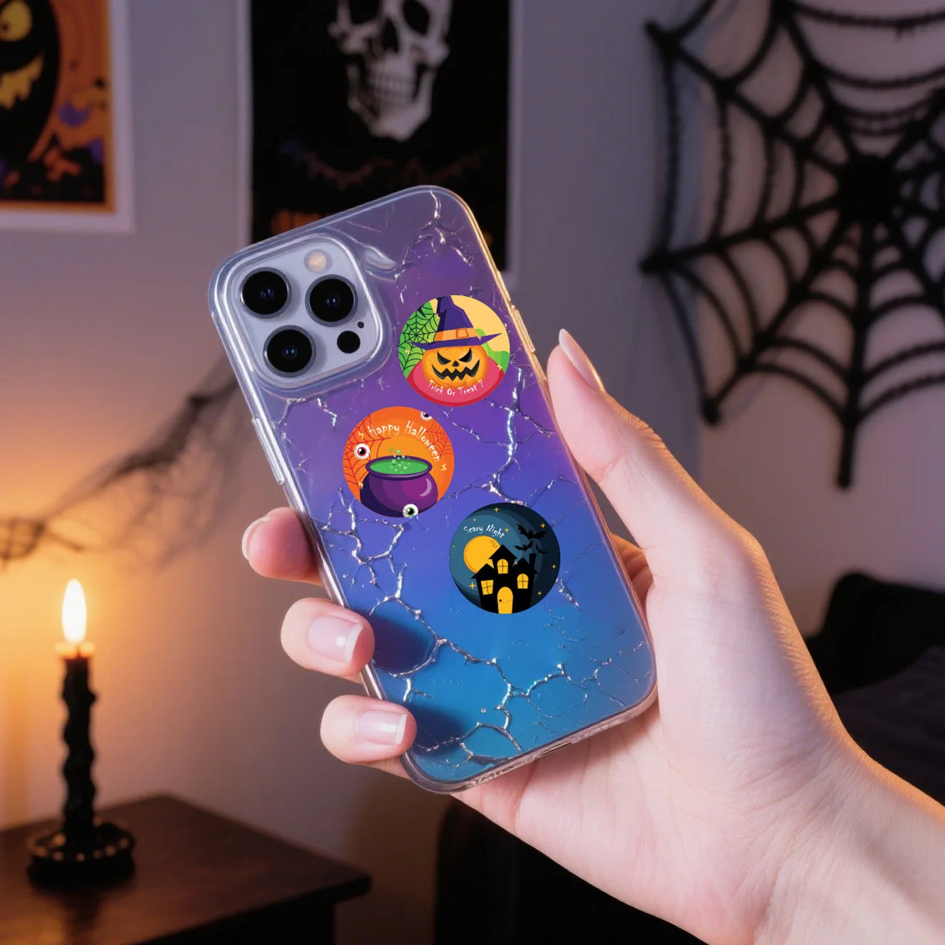 Klistermärken halloween