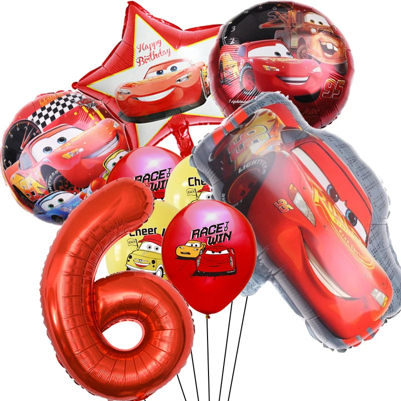 Ballong kit med Blixten mcqueen