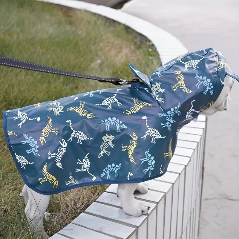 Regnkappa Hund för stora hundar