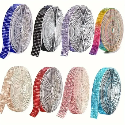 Rhinestone tape size SML XL
