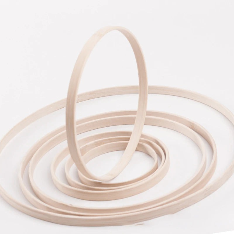 5pcs bamboo rings