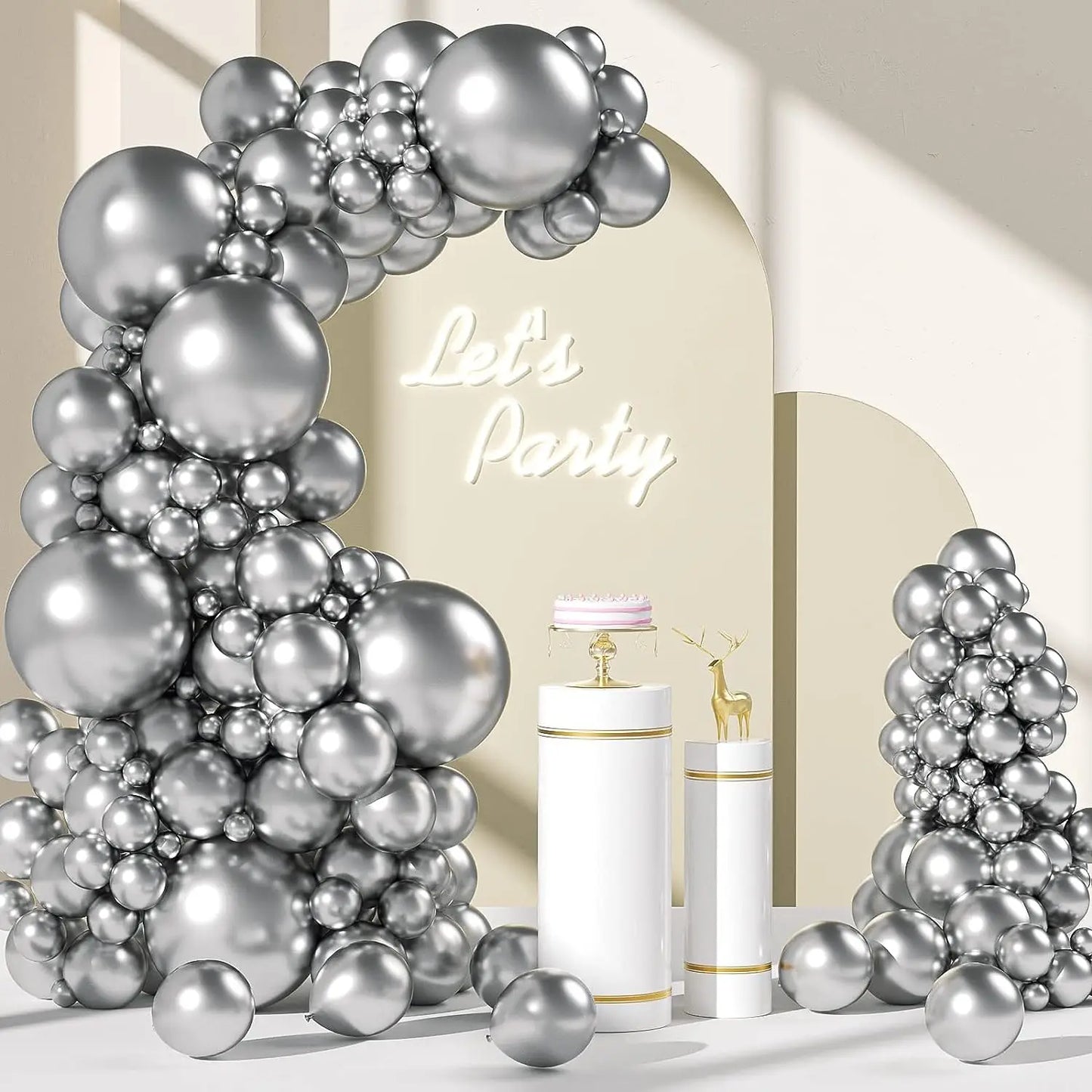 126st ballonger Guld/Silver