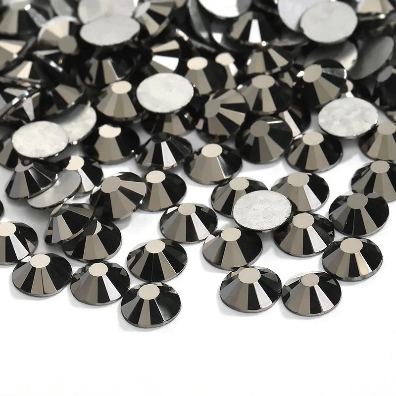 Strass stenar i metall färger