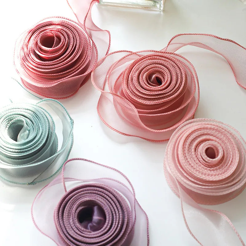Ribbon organza 12pcs color choice