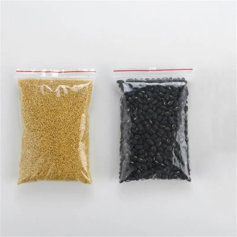 100 zip lock bags in smaller sizes