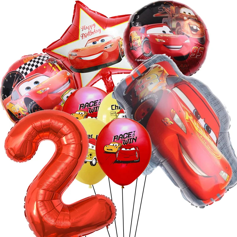 Ballong kit med Blixten mcqueen