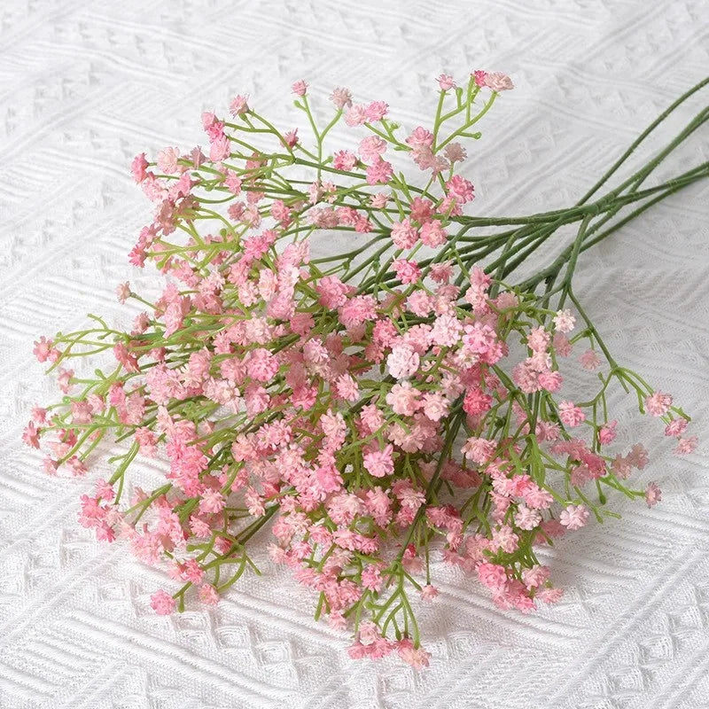 Blombukett fake Gypsophila blommor