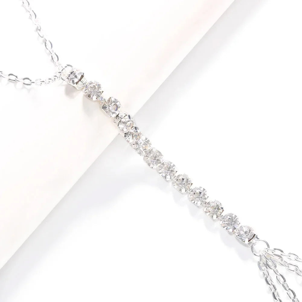 Kroppssmycken med strass stenar