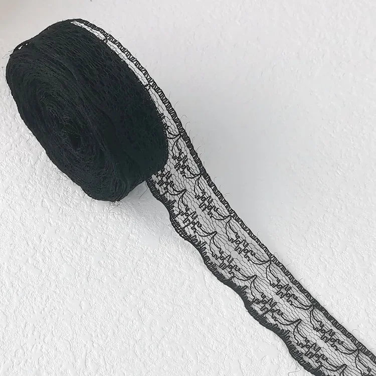 Black Lace Ribbons