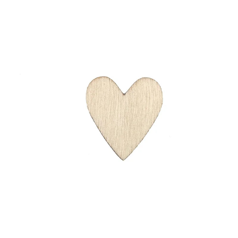 Wooden hearts