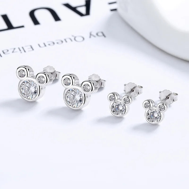 Earrings 925 silver Mickey Mouse