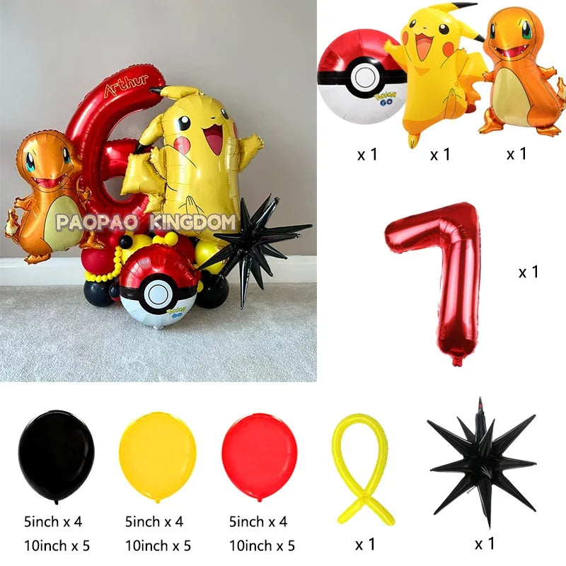 Ballong kit med Pokémon