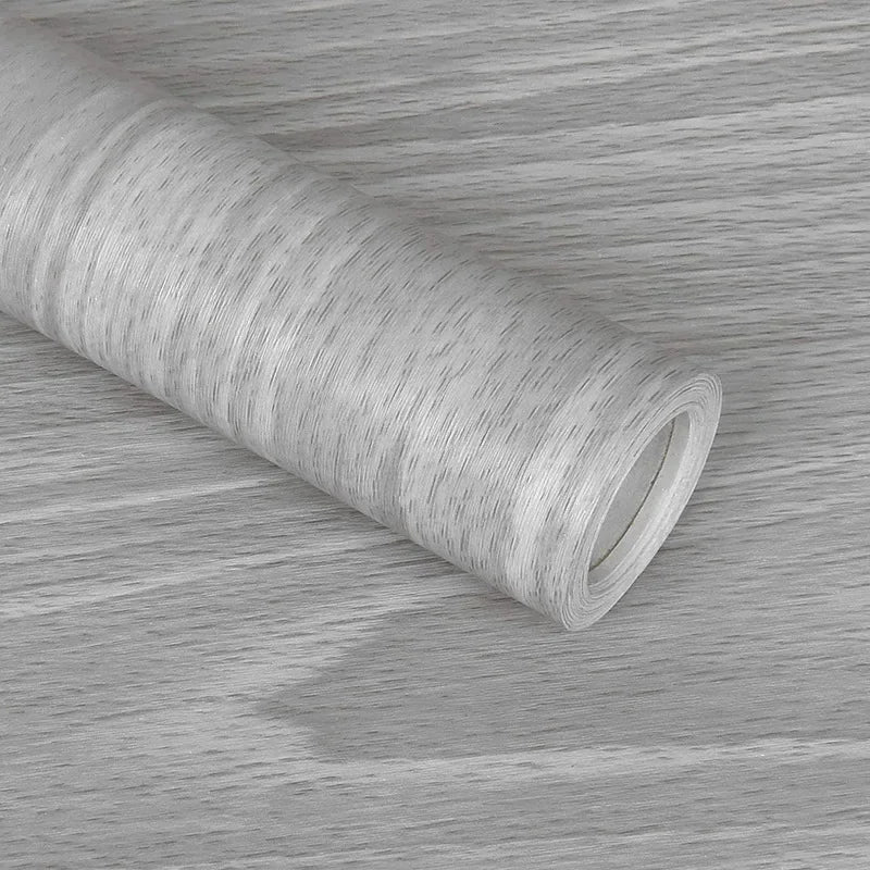 Dekor plast Ljusgrå trä imitation
