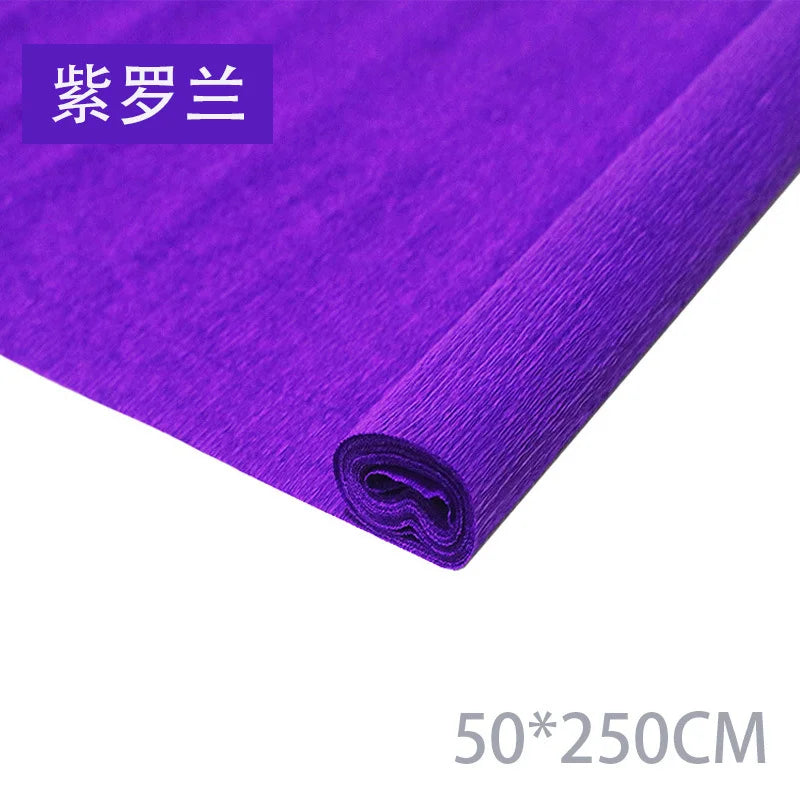 Crepe papper 28st olika färger