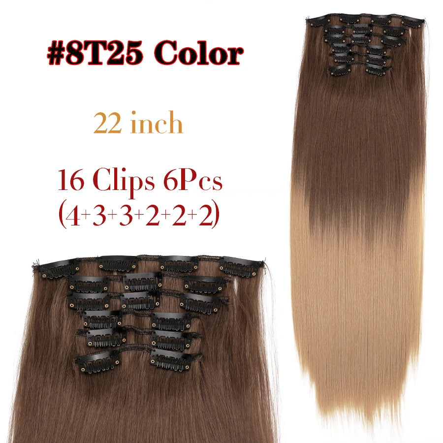 Hair extensions rakt/ lockigt