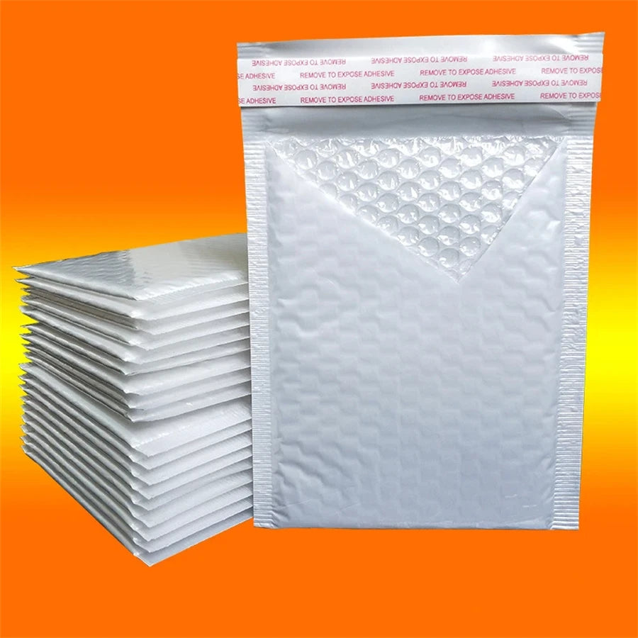 50-pack Padded envelopes white various sizes
