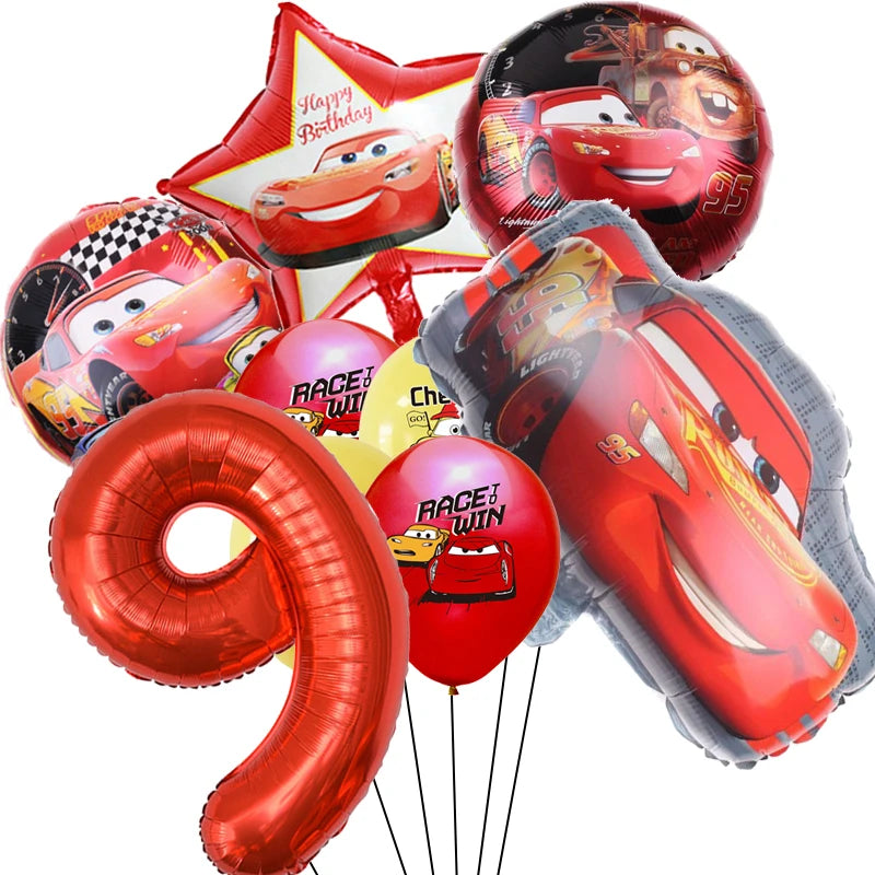 Ballong kit med Blixten mcqueen