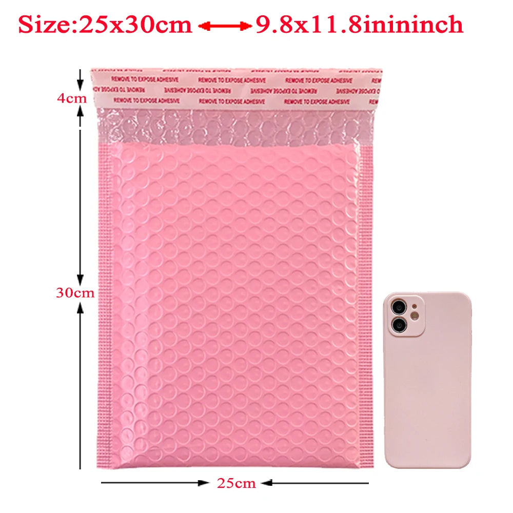 20-pack padded envelopes Pink