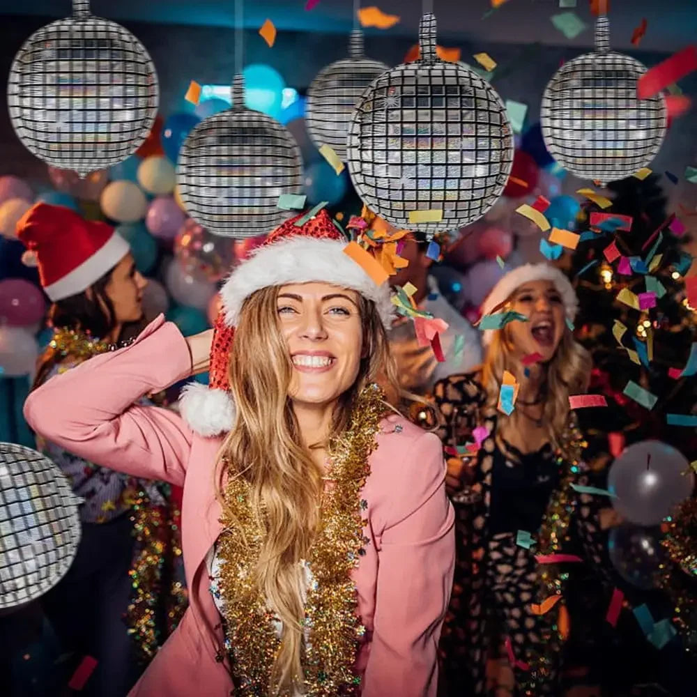 Disco boll ballonger