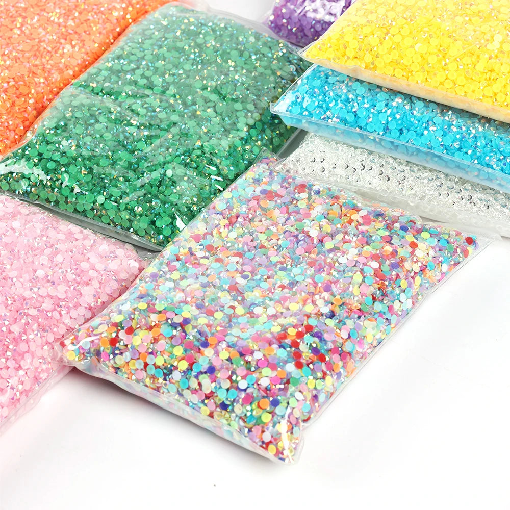 Storpack resin strass stenar Lila
