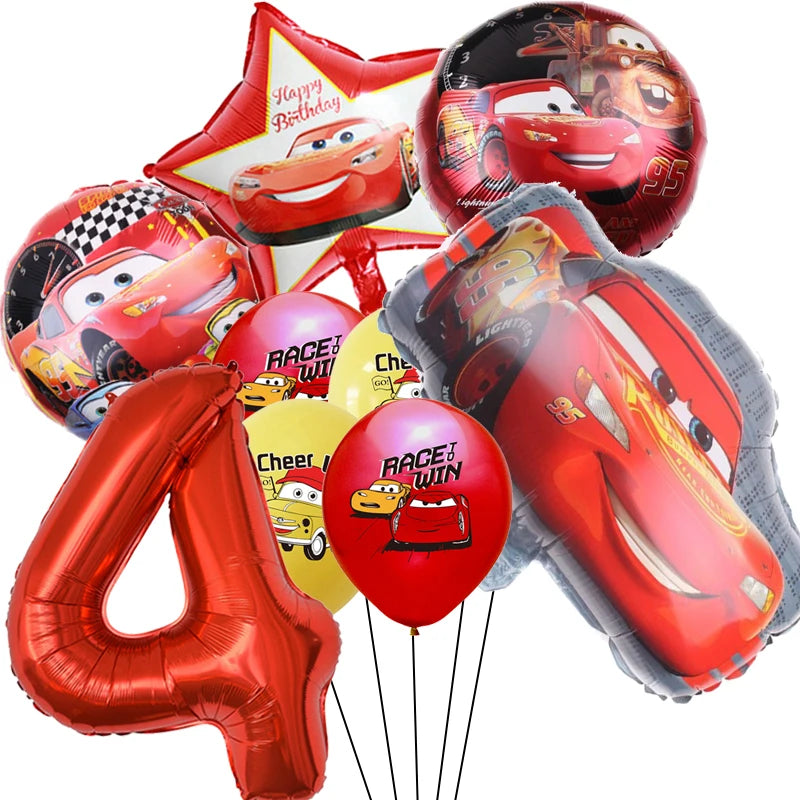 Ballong kit med Blixten mcqueen