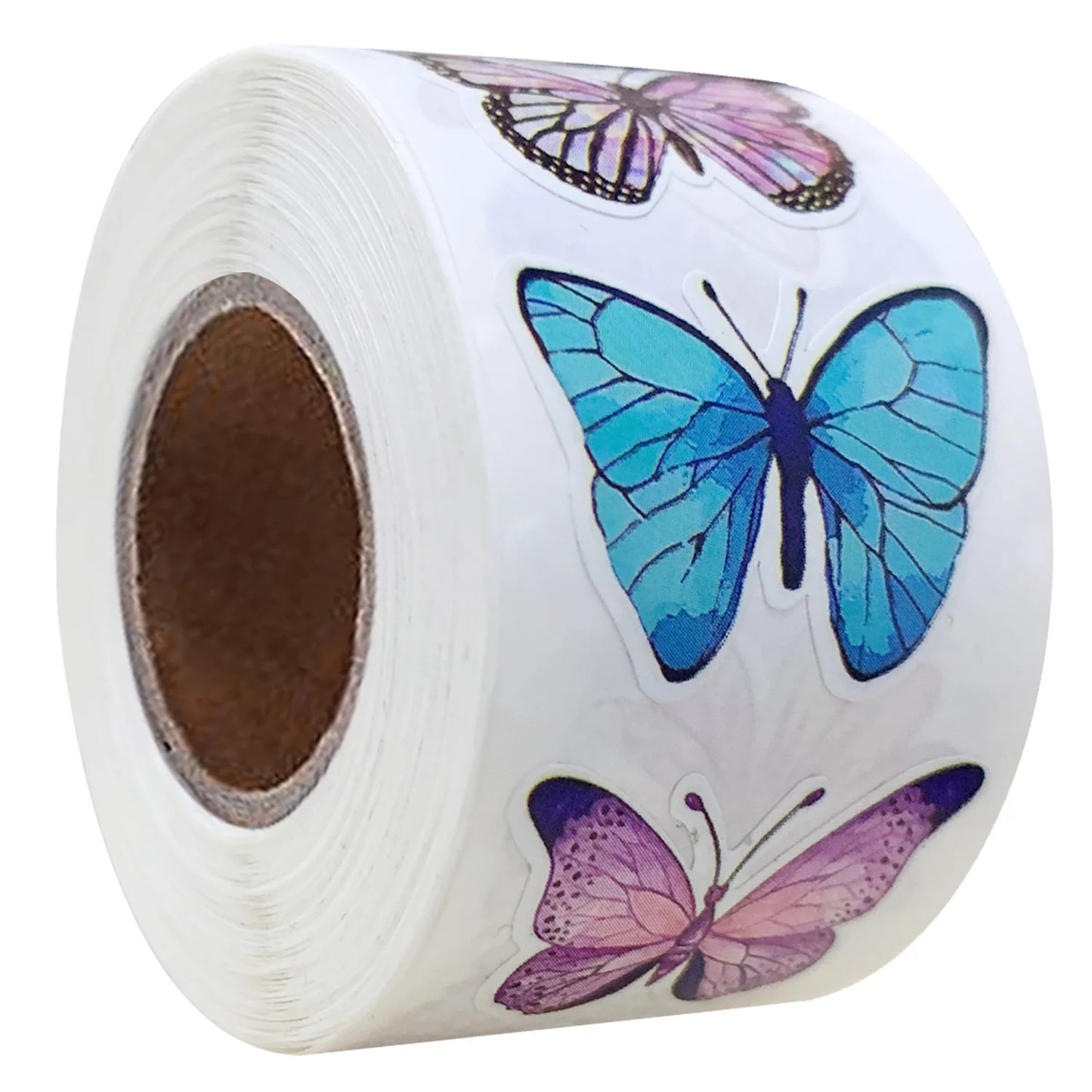 Stickers with butterflies
