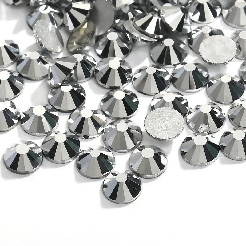 Strass stenar i metall färger