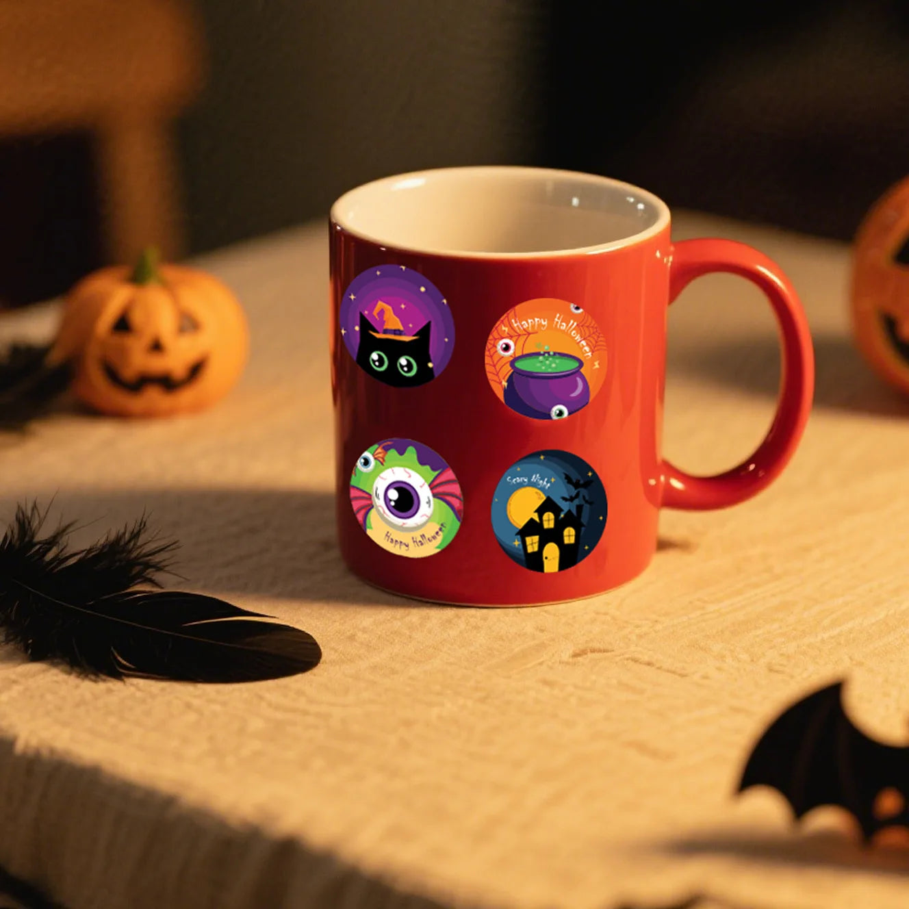 Klistermärken halloween