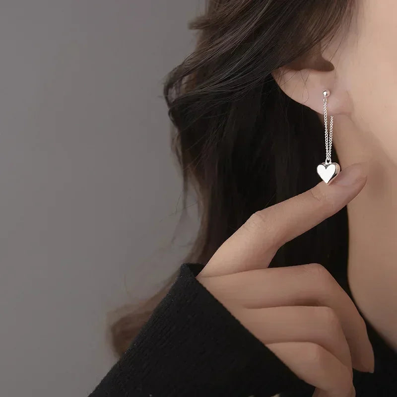 Örhängen hjärtan 925 sterling silver