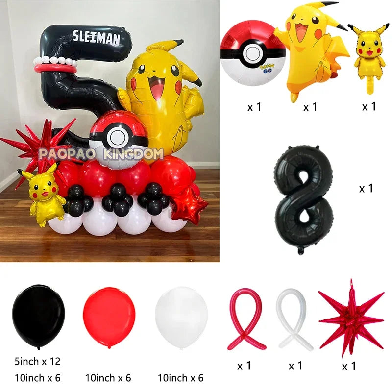 Ballong kit med Pokémon