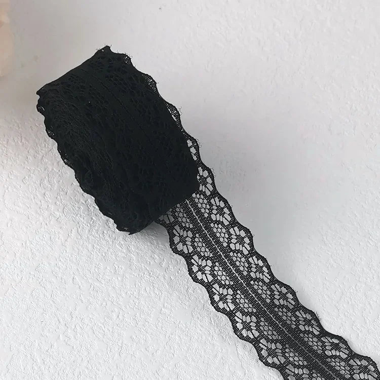 Black Lace Ribbons