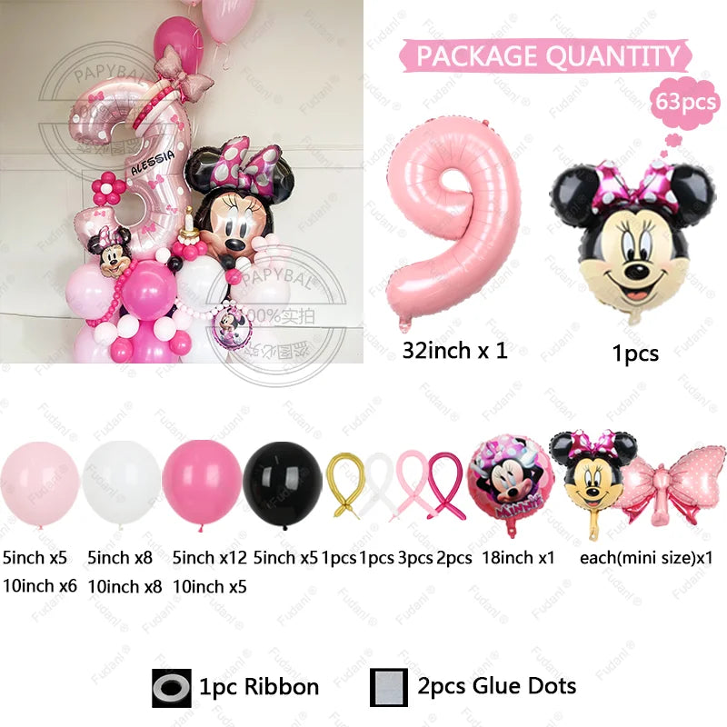 Ballong kit Musse pigg