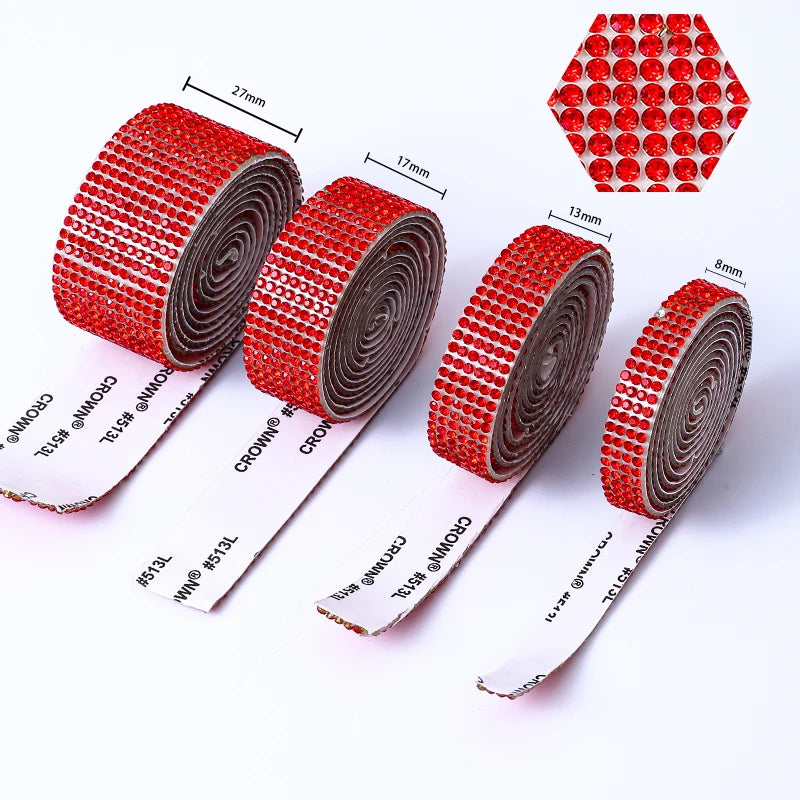 Rhinestone tape different colors