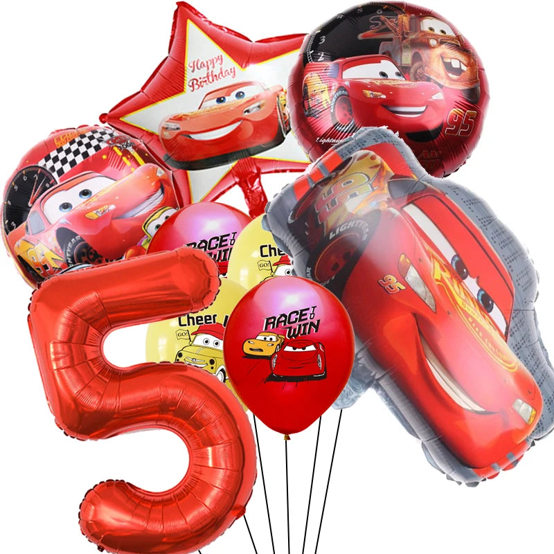 Ballong kit med Blixten mcqueen