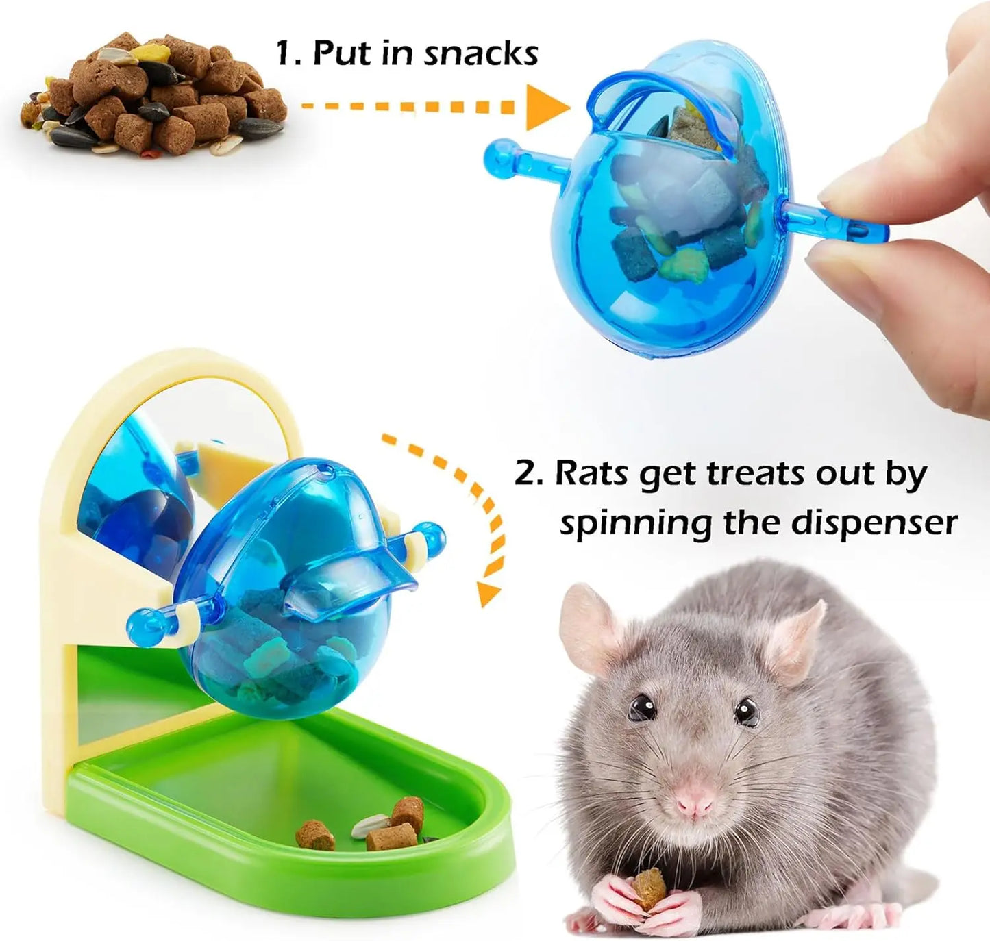 Liten snacks hållare smådjur