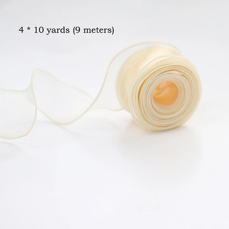 Ribbon organza 12pcs color choice