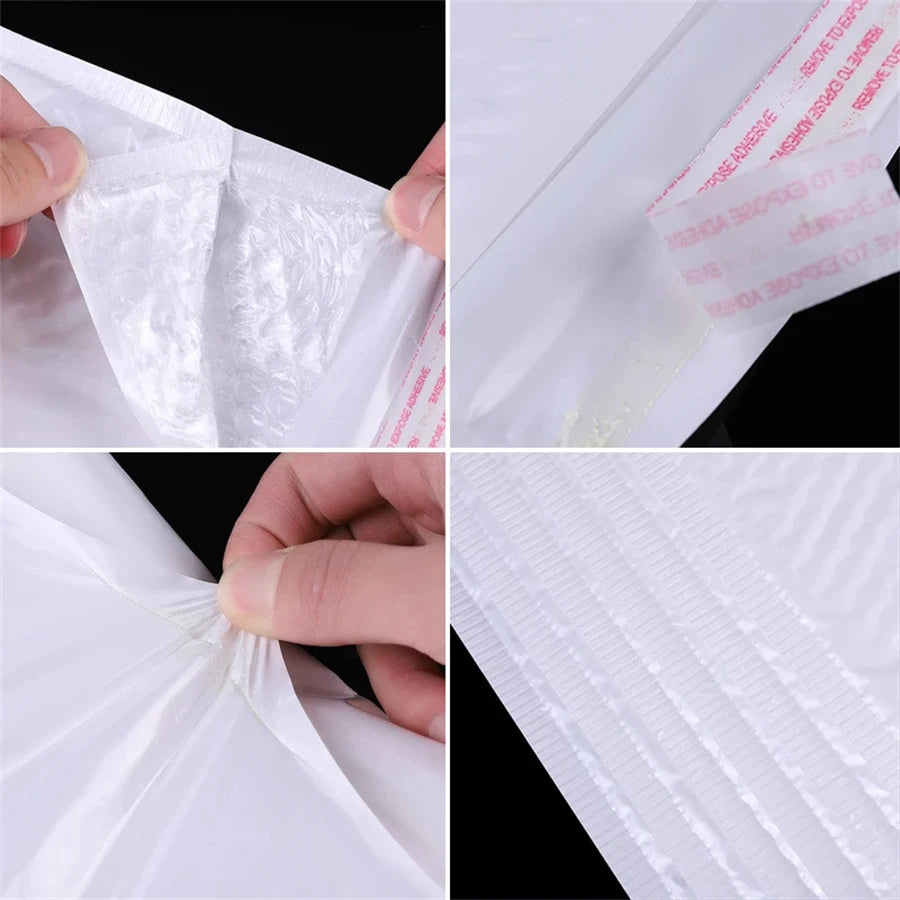 50-pack Padded envelopes white various sizes