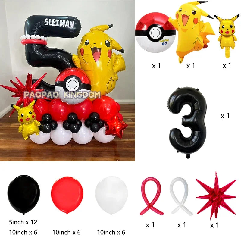 Ballong kit med Pokémon
