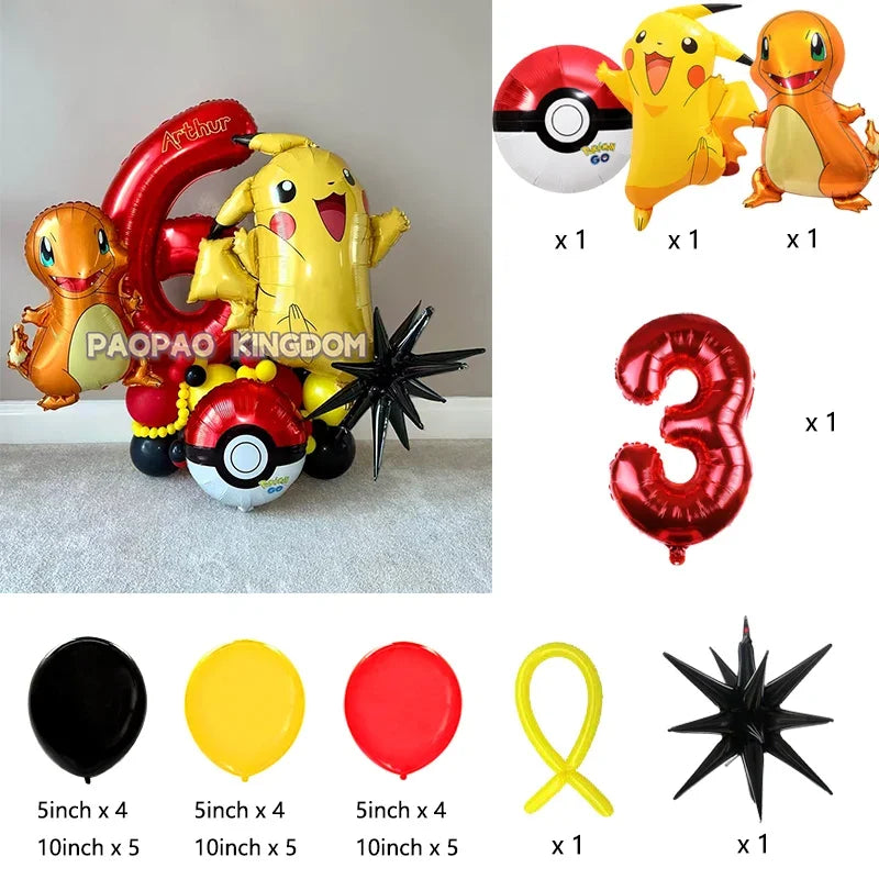 Ballong kit med Pokémon