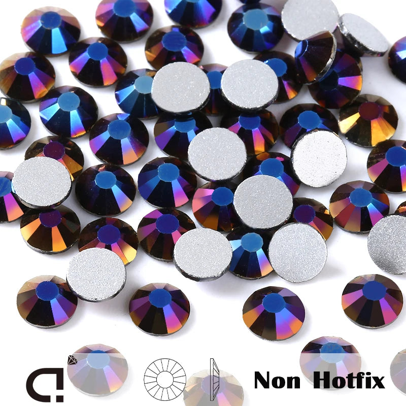 Strass stenar metallic färger