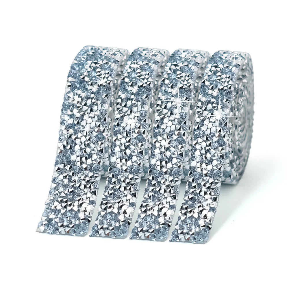 2cm bred strass tejp