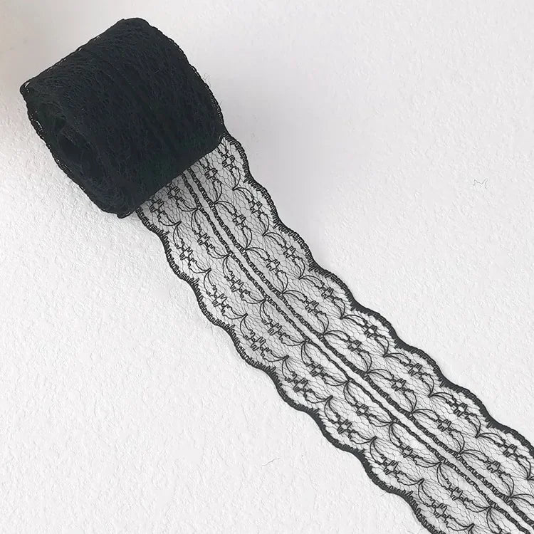 Black Lace Ribbons