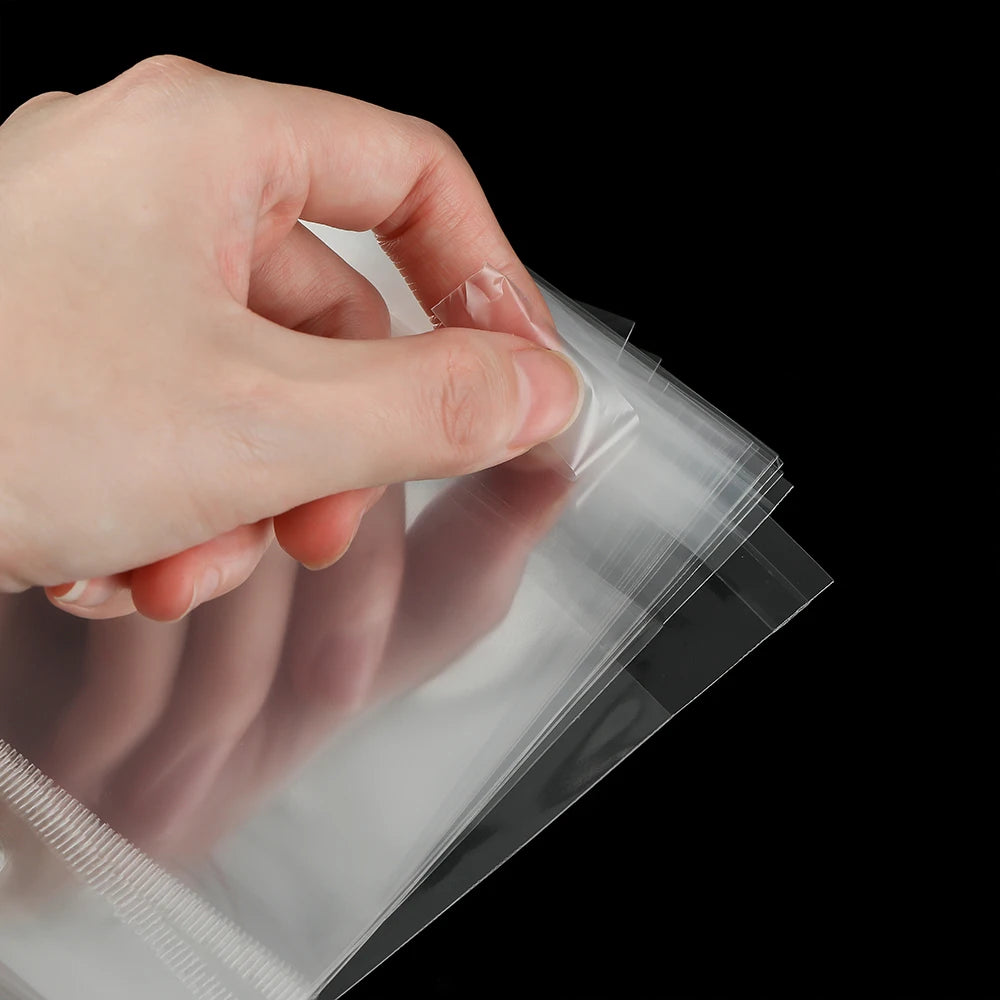 100pcs cellophane bags with holes