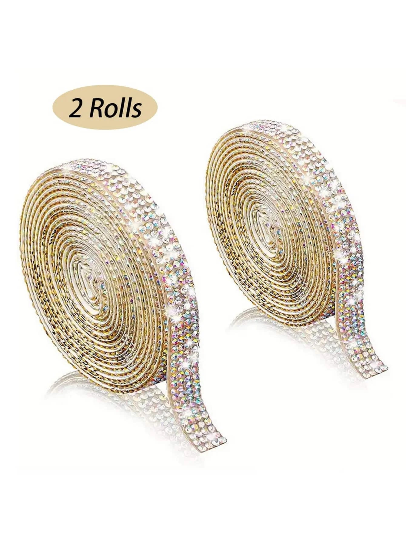 Smal Multicolor Strass tejp 2-4pack