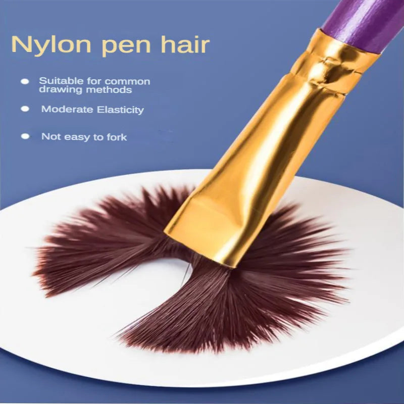 10-pack of paint brushes