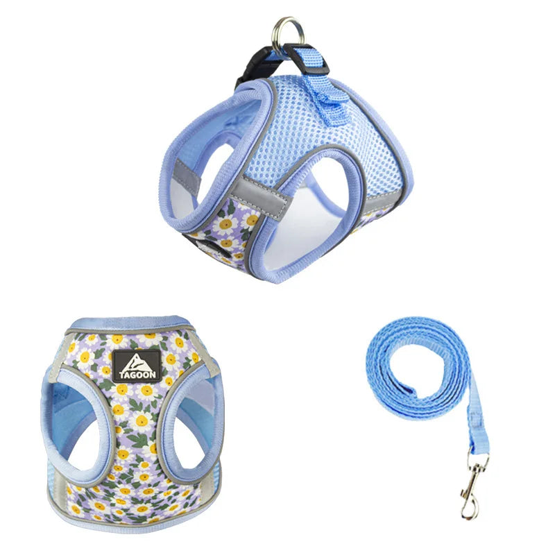 Patterned harness/vest