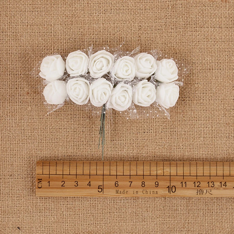 Mini foam roses