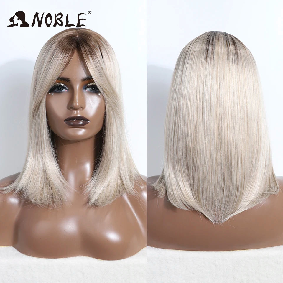 peruk axel långt blond /brun/ svart