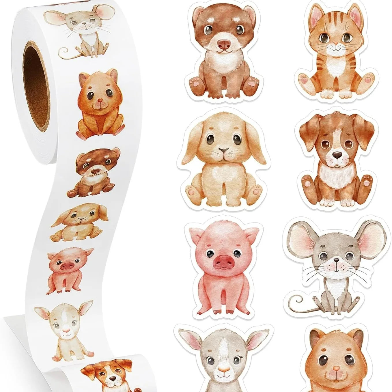 Stickers with butterflies