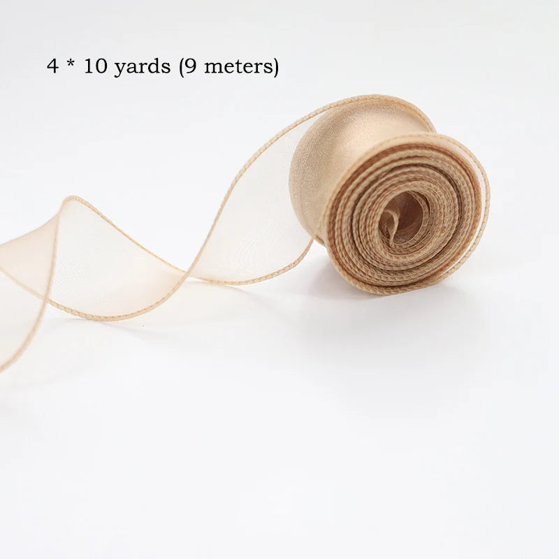 Ribbon organza 12pcs color choice